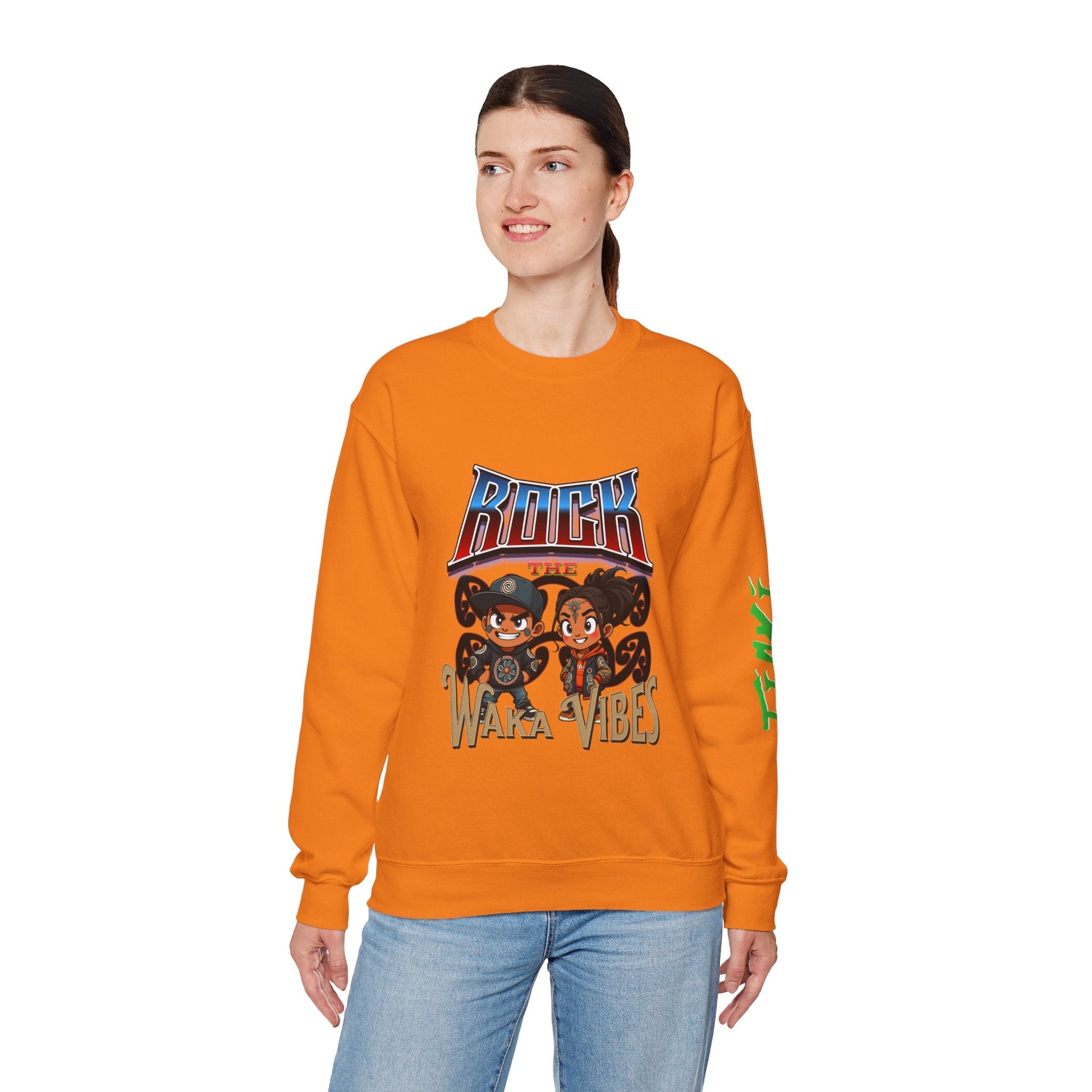 Rook the Waka Vibes Sweatshirt - Tiaki Apparel