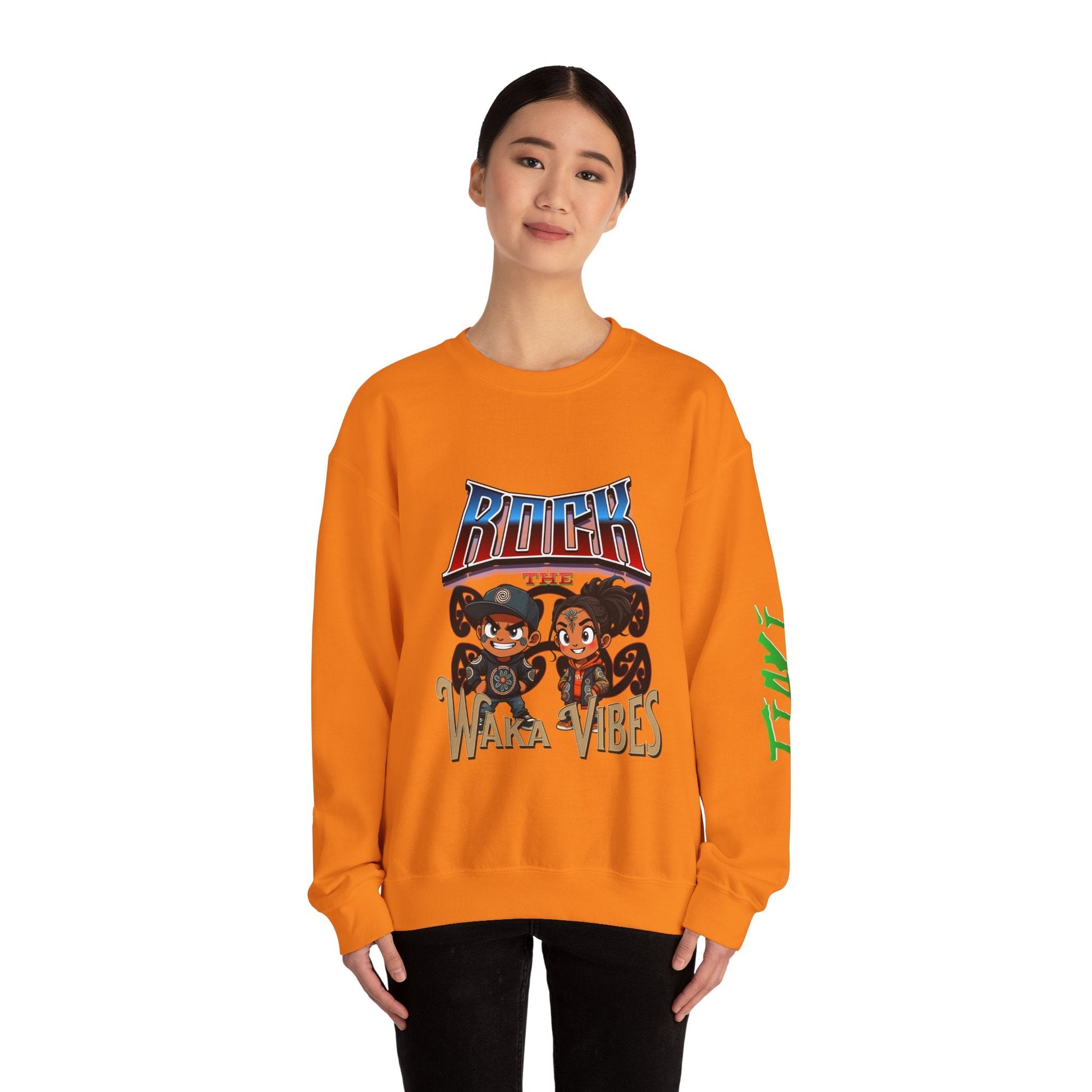 Rook the Waka Vibes Sweatshirt - Tiaki Apparel