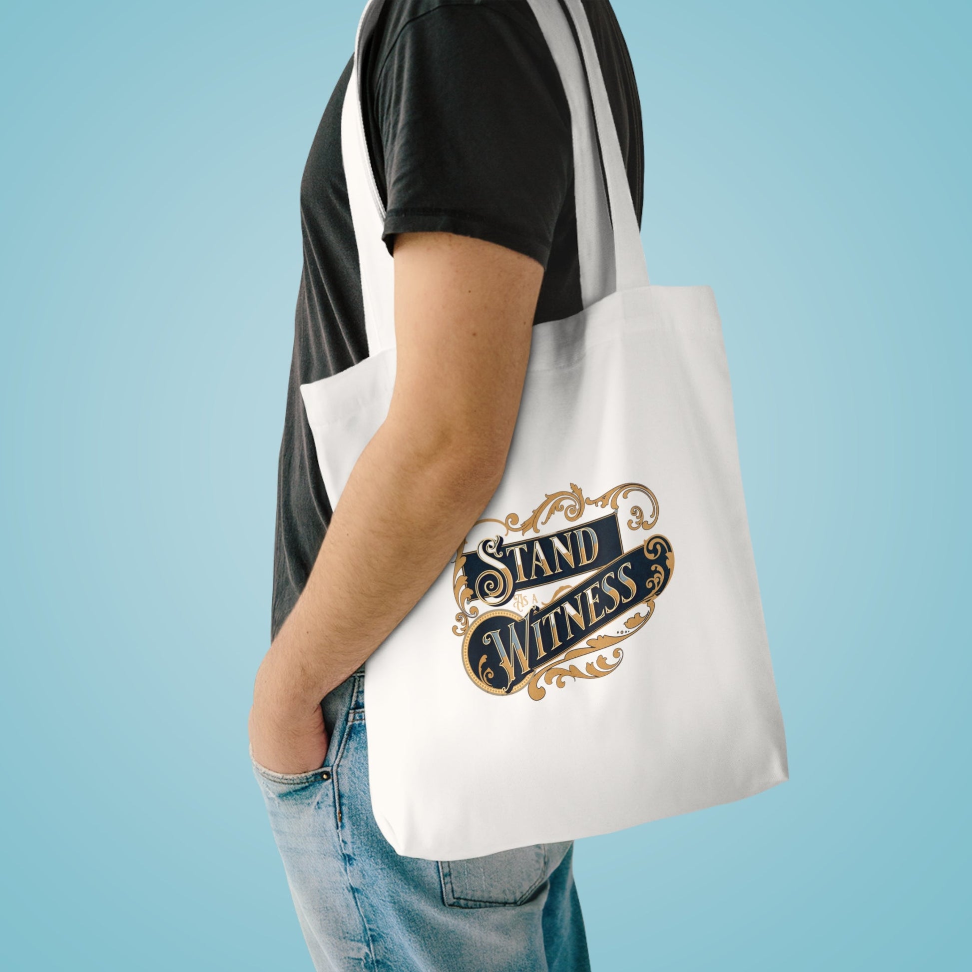 Stand as a Witness Tote Bag - Tiaki Apparel