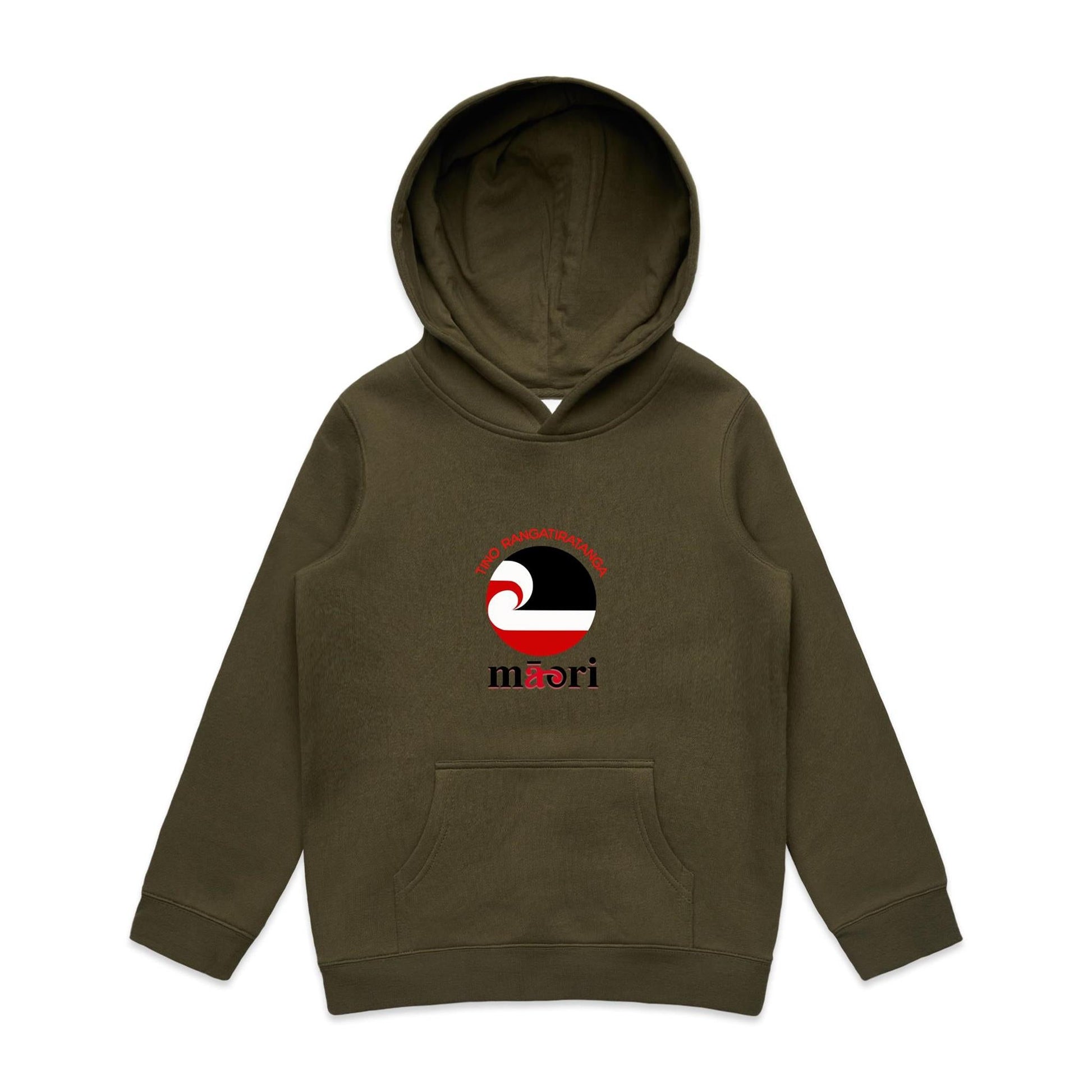 Tino - Rangatiratanga Youth Hoodie - Tiaki Apparel