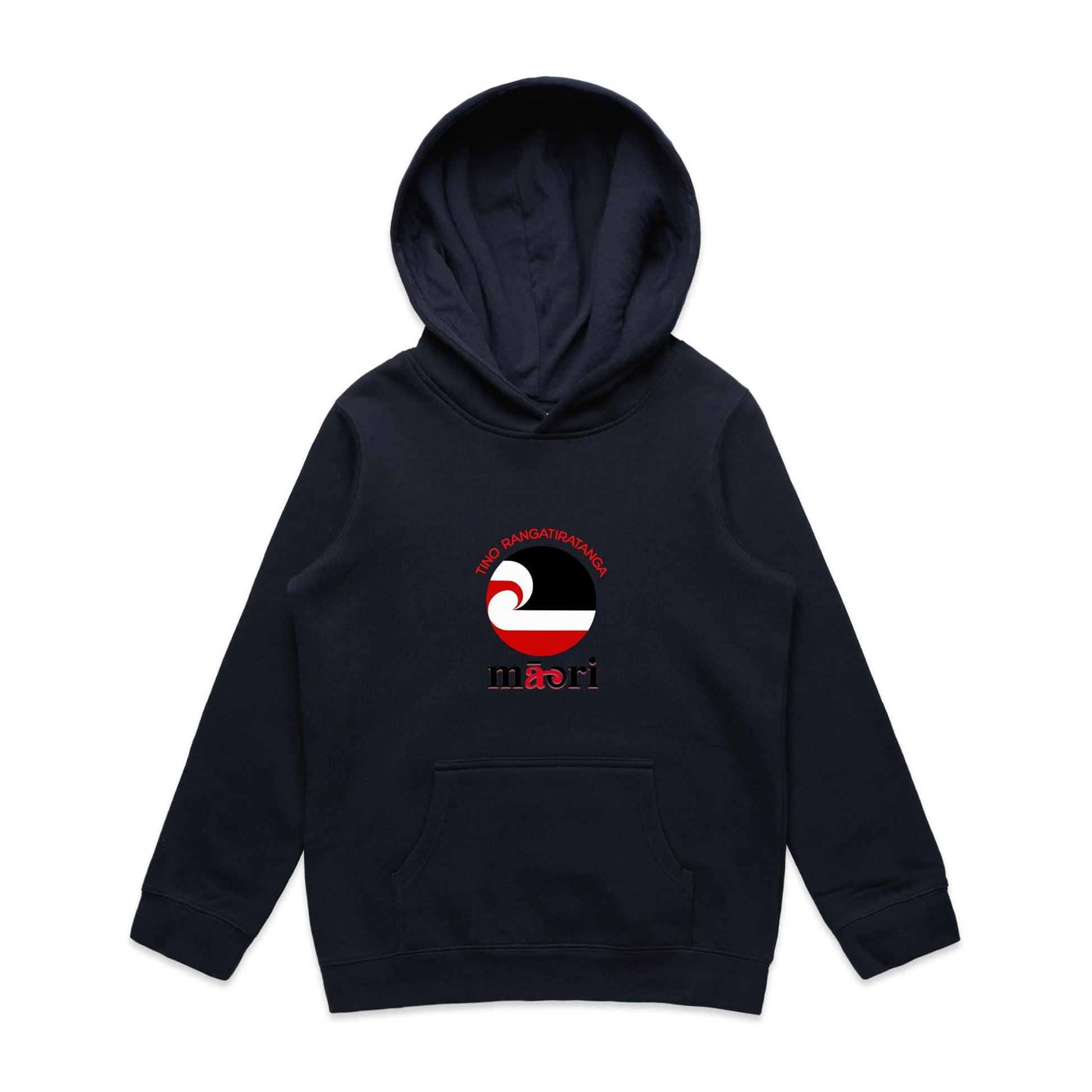 Tino - Rangatiratanga Youth Hoodie - Tiaki Apparel