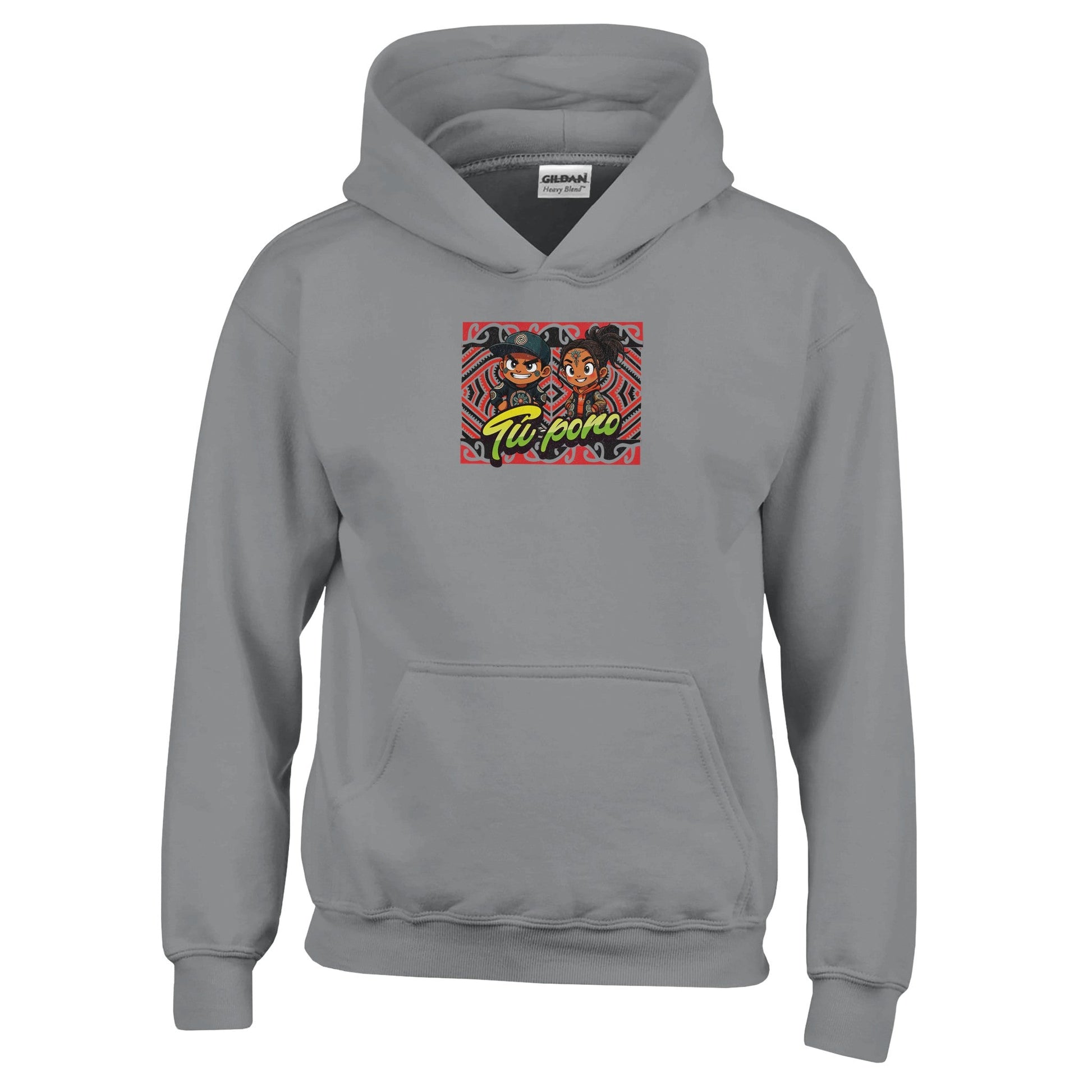 Tū pono Classic Kids Pullover Hoodie - Tiaki Apparel