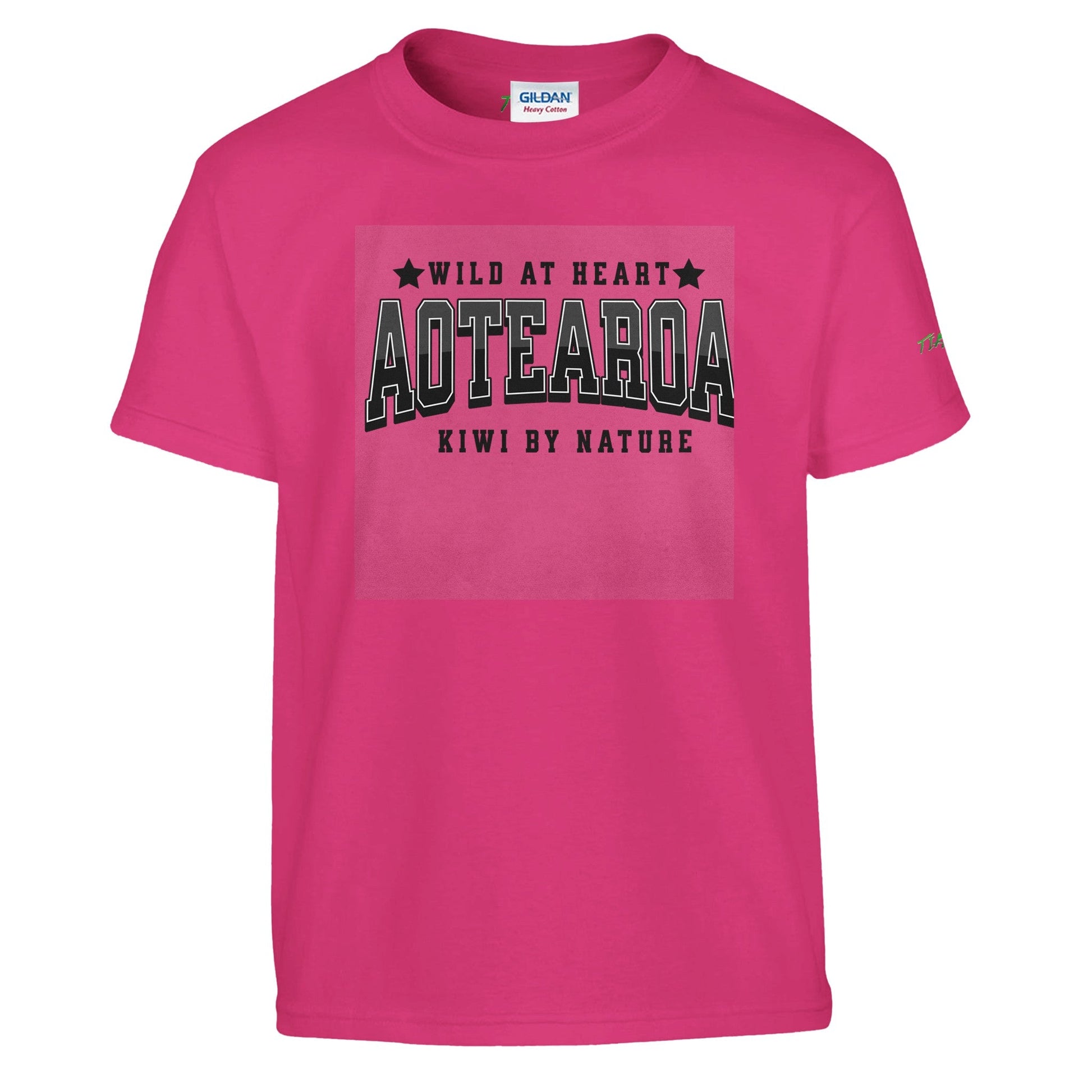 Wild at Heart Aotearoa T-shirt - Tiaki Apparel